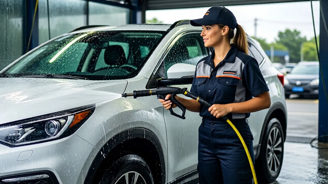 Автомойка «Автомойка» — Тюмень, Земляничная улица, 301 ст1