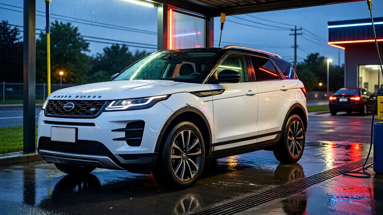 Автомойка «Акула, автомойка самообслуживания» — Тюмень, Широтная улица, 80/2