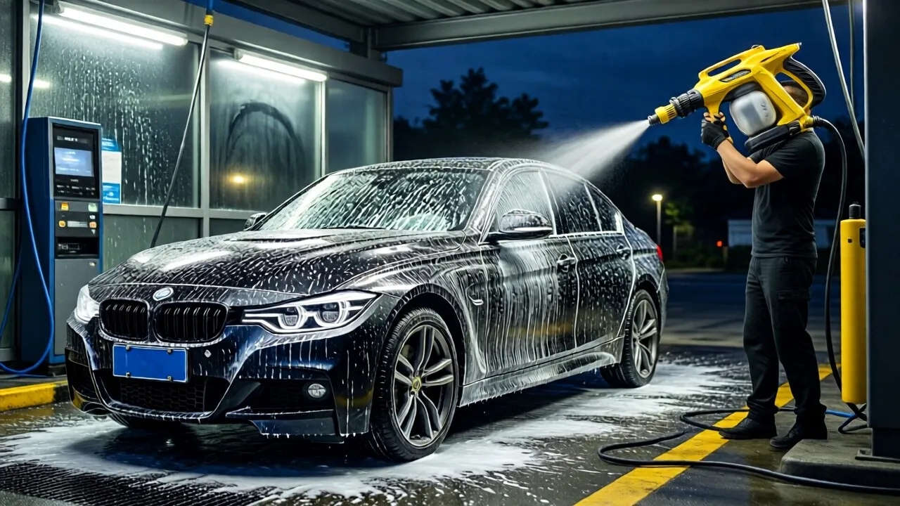 Автомойка «LevelUp, автомойка» — Владивосток, Союзная улица, 28 ст2