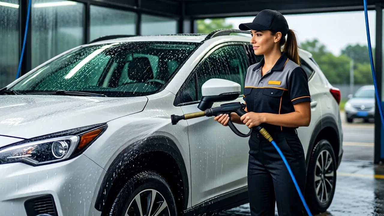 Автомойка «Carwash Express, автомойка самообслуживания» — Рязань, Московское шоссе, 21в/1