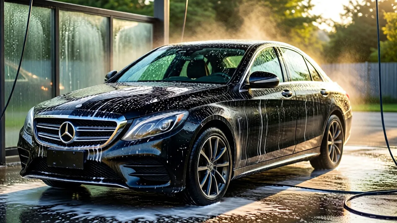 Автомойка «Fresh Car, автомойка самообслуживания» — Астрахань, Украинская улица, 3 лит М18