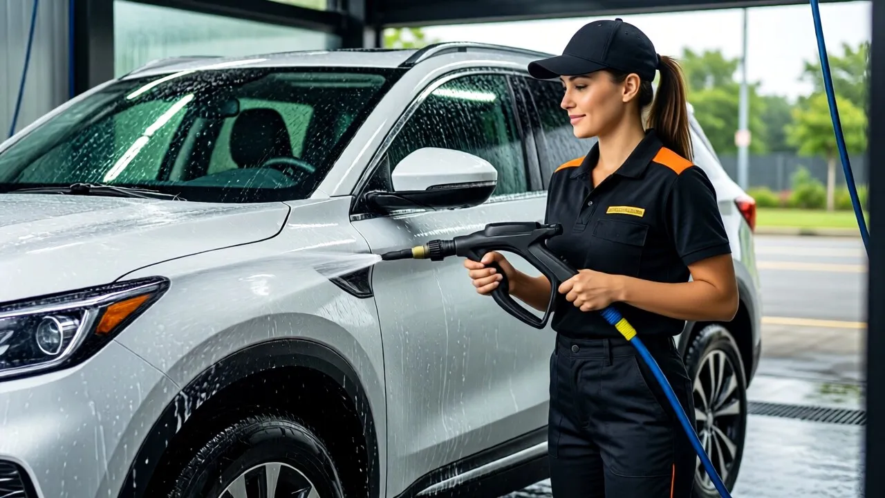 Автомойка «Hisan Detailing» — Астрахань, Началовское шоссе, 40