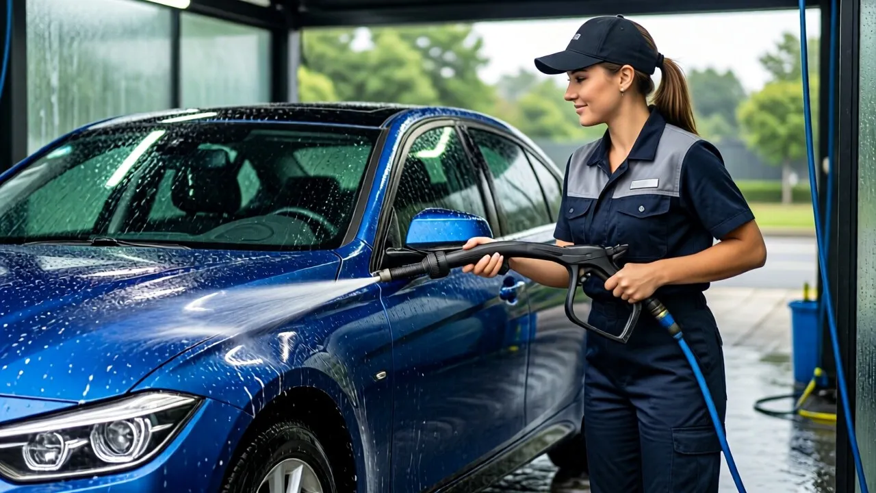 Автомойка «АвтоЭко, автокомплекс» — Белгород, Кирпичный тупик, 2г