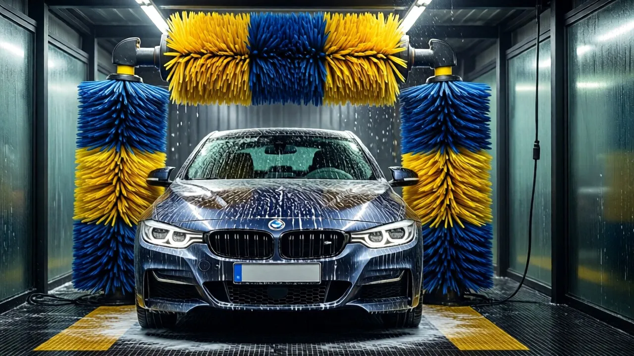 Автомойка «Наш город, автокомплекс» — Прокопьевск, улица Серова, 9а