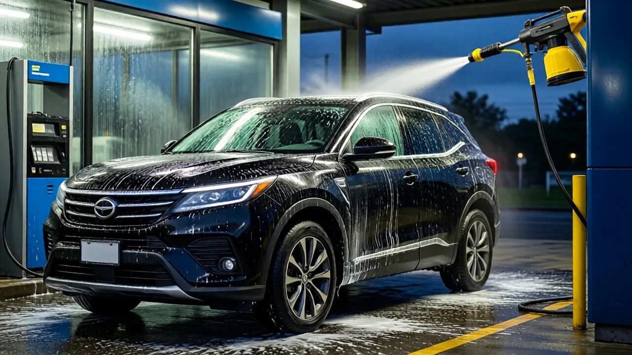 Автомойка «Автоцентр» — Энгельс, проспект Строителей, 80
