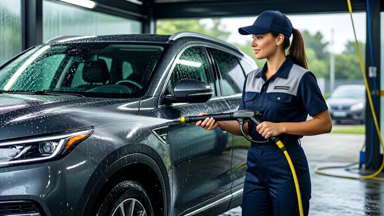 Автомойка «Автомойка на Станкостроителей» — Коломна, Станкостроителей проезд, 7