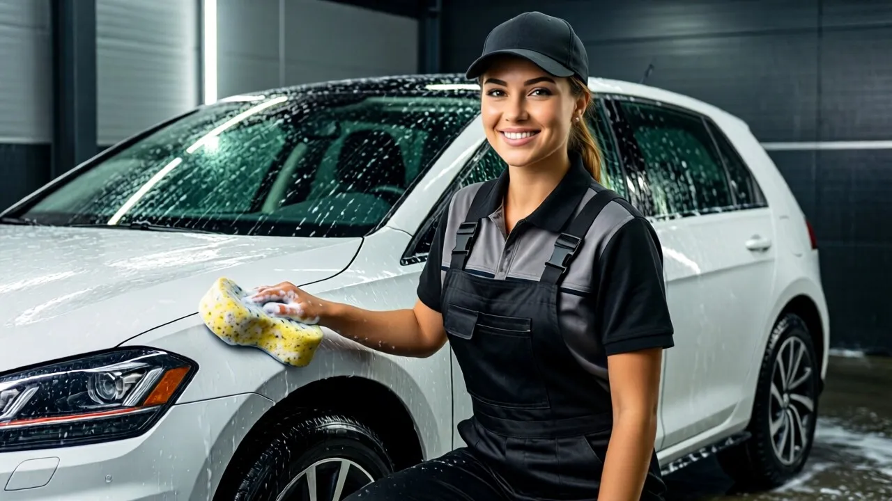 Автомойка «Premium, автомойка и шиномонтажная мастерская» — Апатиты, Октябрьская улица, 2а