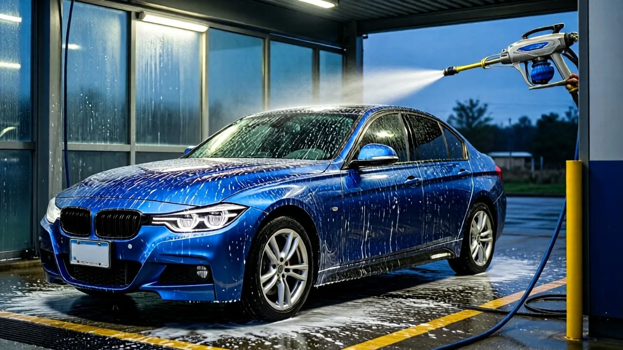 Автомойка «Плюс, автомойка» — Саяногорск, Индустриальная улица, 3а