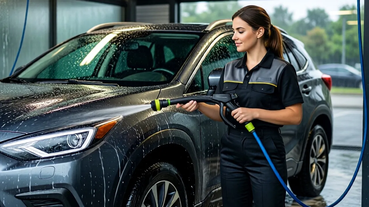 Автомойка «Carwash custom» — Дубна, Луговая улица, 33