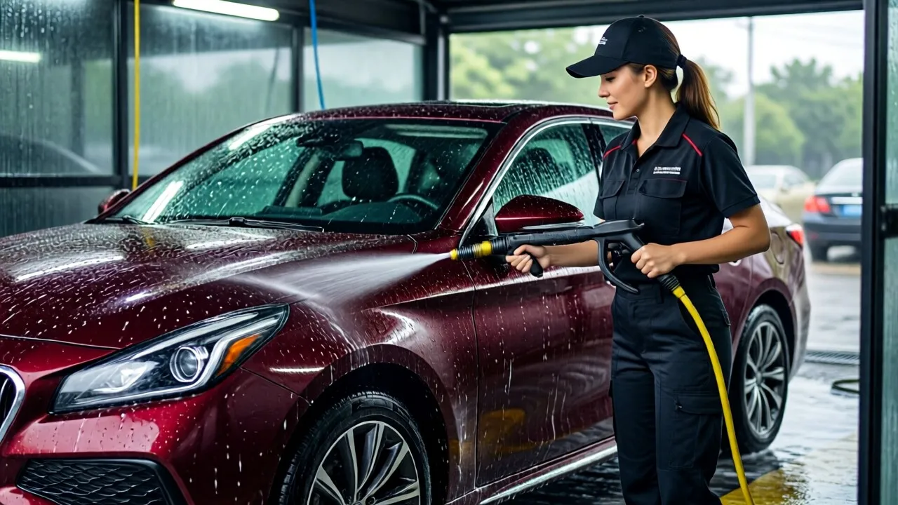 Автомойка «Автосервис» — Подольск, Советская улица, 25а