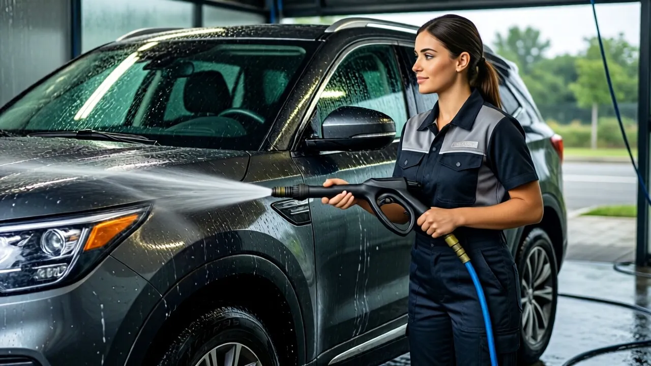 Автомойка «Clean&fresh, автокомплекс» — Санкт-Петербург, Ленинградская улица, 99 лит Б