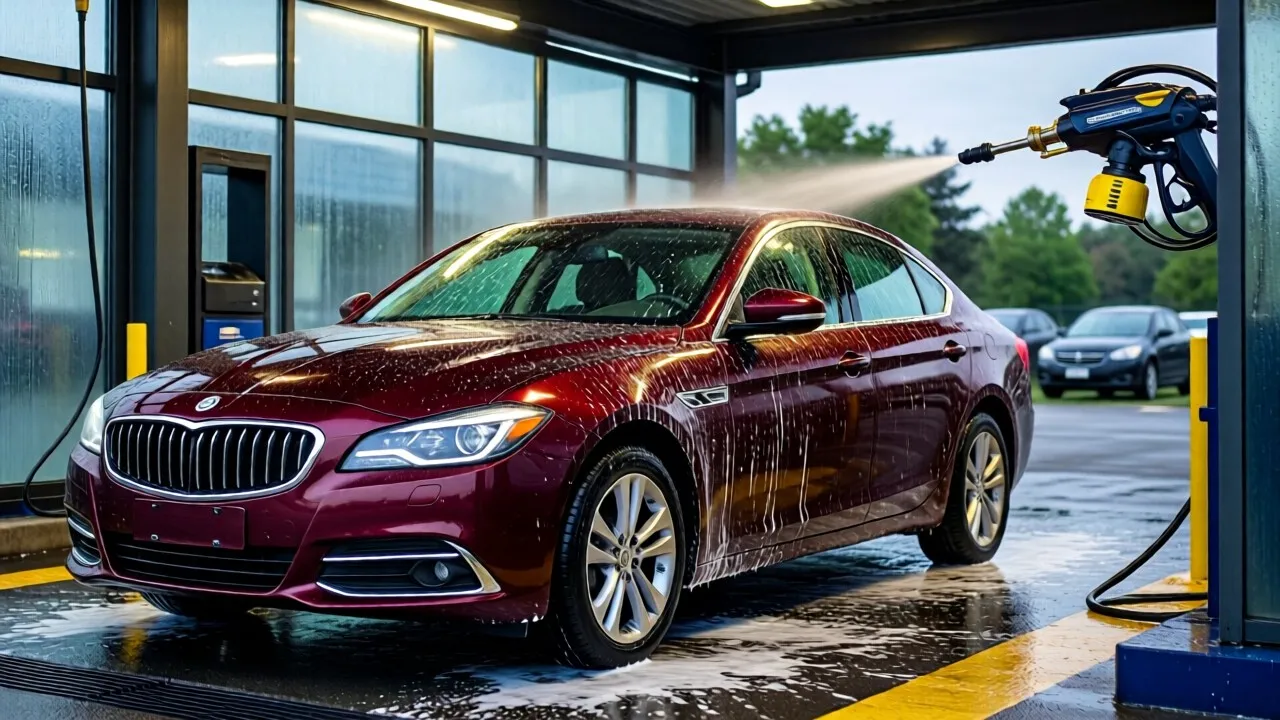 Автомойка «Sky Clean, автомойка» — Санкт-Петербург, Внуковская улица, 2а