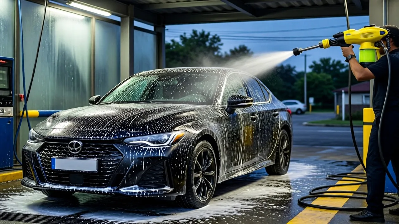 Автомойка «Carwashing M7, автомойка» — Санкт-Петербург, проспект Металлистов, 7 лит Е
