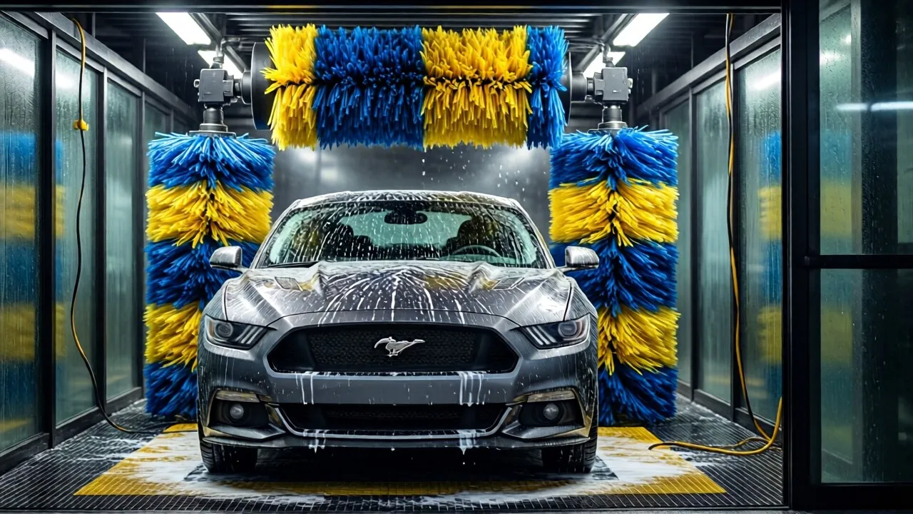 Автомойка «Aqua carwash&detailing, автомойка и сервис детейлинга» — Новосибирск, Большая улица, 193