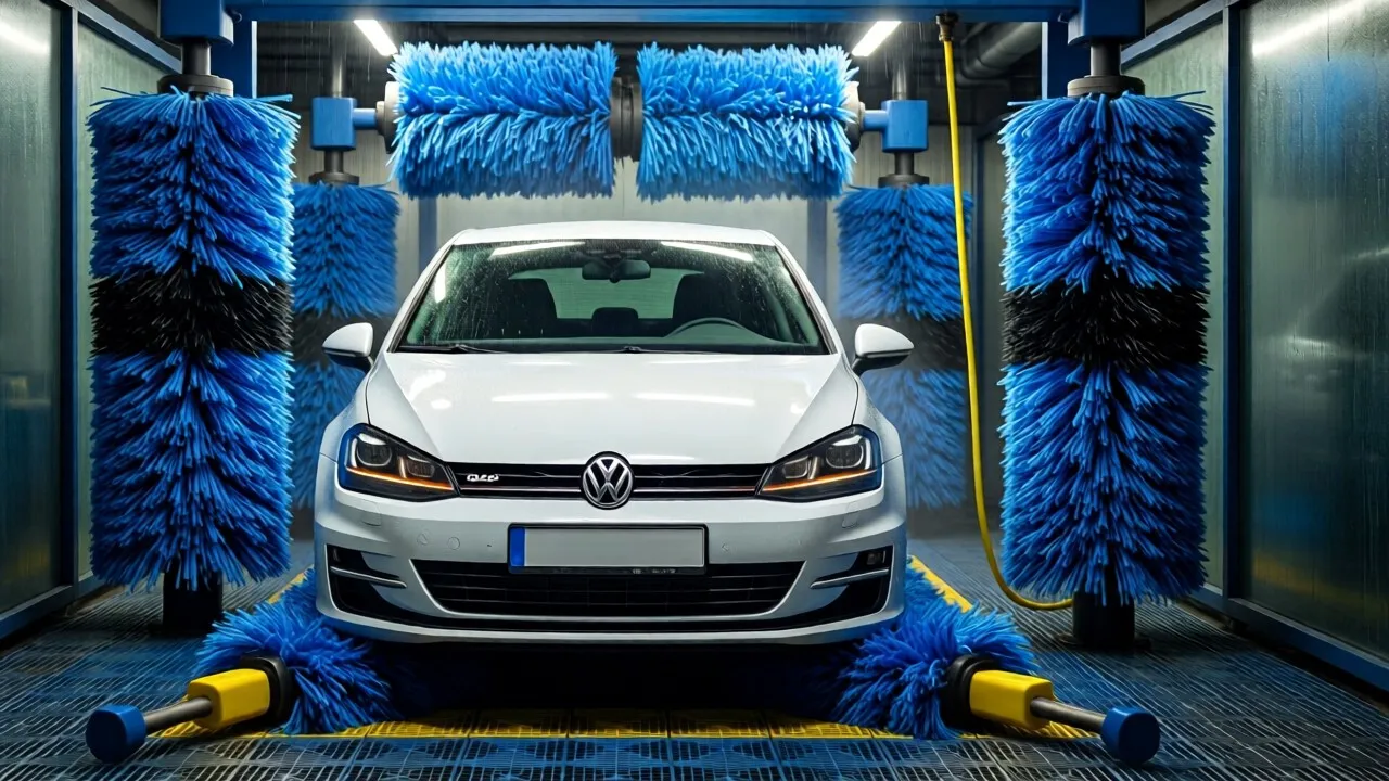 Автомойка «Автомойка для легковых, грузовых автомобилей и спецтехники» — Новосибирск, Гусинобродское шоссе, 105