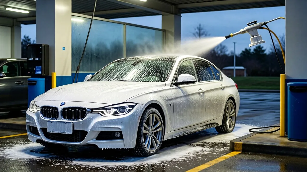 Автомойка «Сатурн, грузовая автомойка» — Волгоград, шоссе Авиаторов, 3